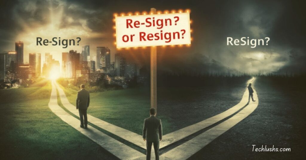 re-sign-or-resign